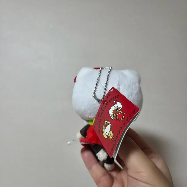 [BUNJANG] Sanrio Hello Kitty Monster Hunter Cat Keyring Strap - Vintage Character Doll Figure / 일본 캐릭터 인형 피규어 고전 만화 굿즈 산리오 헬로키티 몬스터헌터 고양이 키링 스트랩