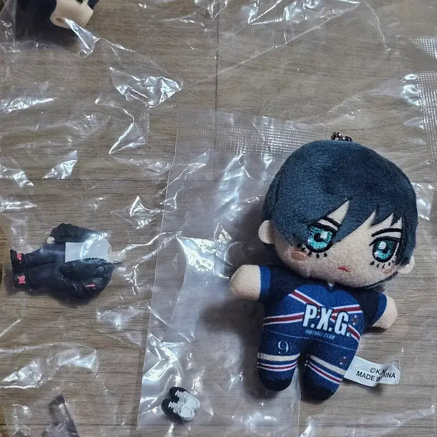 [BUNJANG] Blue Lock Rin Itoshi Nendoroid, Original Drawing Exhibition Plush Bundle Set / 블루록 이토시 린 서프라이즈 넨도 원화전 누이 일괄판매