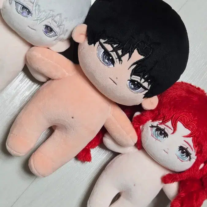 [BUNJANG] Bundle Set "Under the Oak Tree" Character Plush Dolls (20cm &amp; 15cm) / 일괄) 상수리 나무 아래 상수리 속성 솜인형 20cm 15cm 솜인형 맥시 리프탄 루스