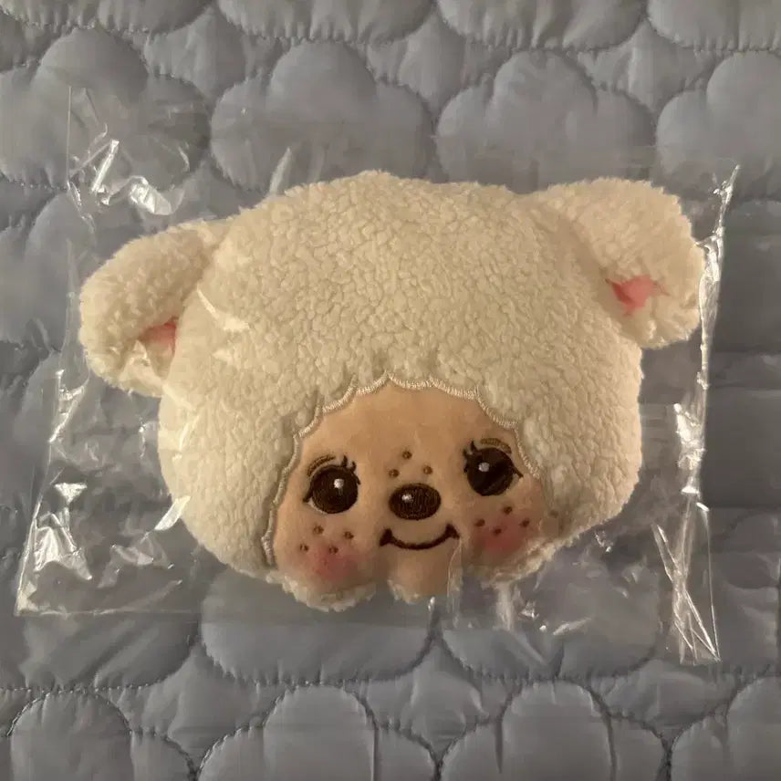 [BUNJANG] Monchhichi Fleece Pouch / 새상품) 몬치치 파우치