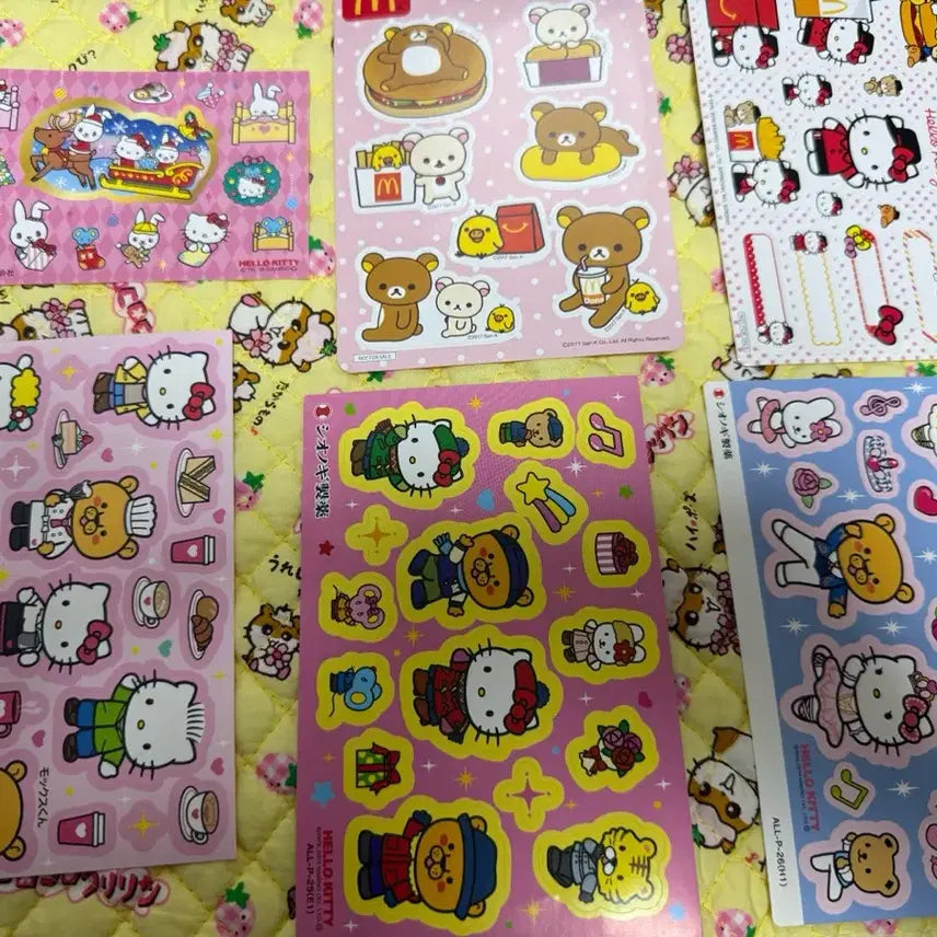 [BUNJANG] Vintage Hello Kitty Stickers / 고전 헬로키티 스티커