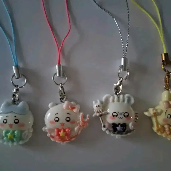 [BUNJANG] Cute 4-Piece Charm Set / 깜찍한 4종