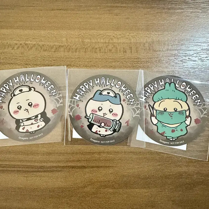 [BUNJANG] Chiikawa Halloween Special Edition Stickers Set / (세트판매만) 치이카와 할로윈 특전 스티커 3개