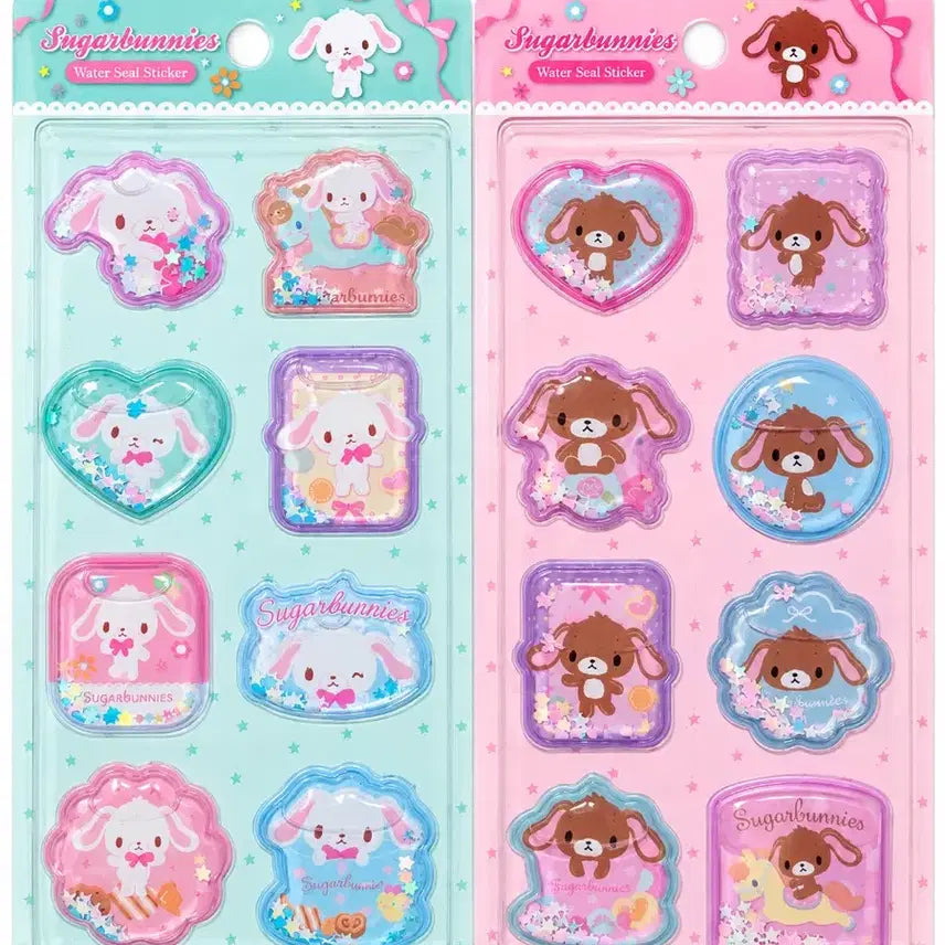 [BUNJANG] Sugar Bunnies Water Seal Sticker Bundle Set / 슈가바니즈 워터 씰 스티커 일괄 [국내정품]