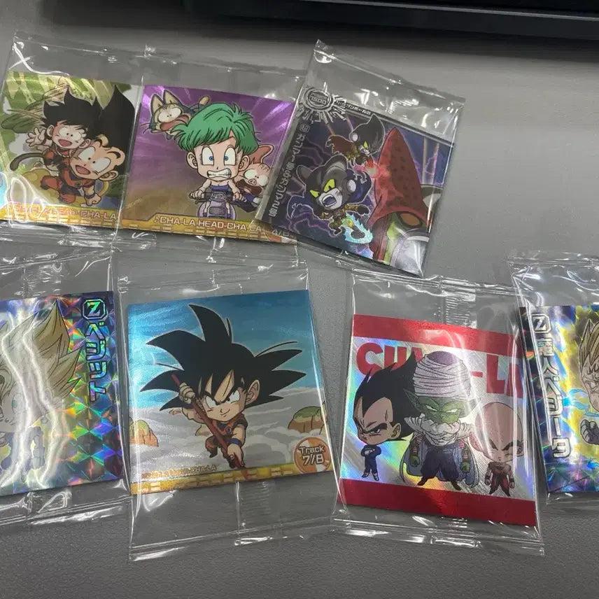 [BUNJANG] Dragon Ball Wafer Seal Unsealed / 드래곤볼 웨하스씰 미개봉