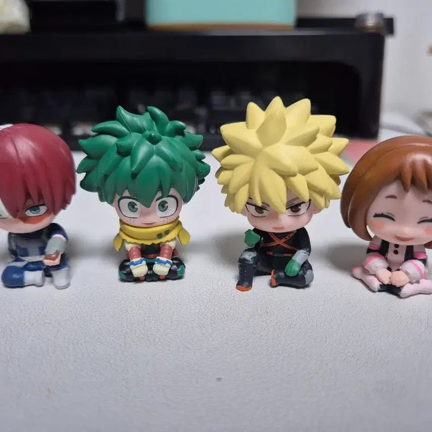 [BUNJANG] My Hero Academia 4-Character Figure Bundle Set / 나히아 피규어 일괄 팔아봐요~