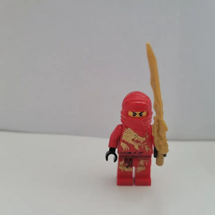 [BUNJANG] LEGO Ninjago Kai Figure with Golden Sword / 레고 닌자고 카이 피규어 금색 칼 포함