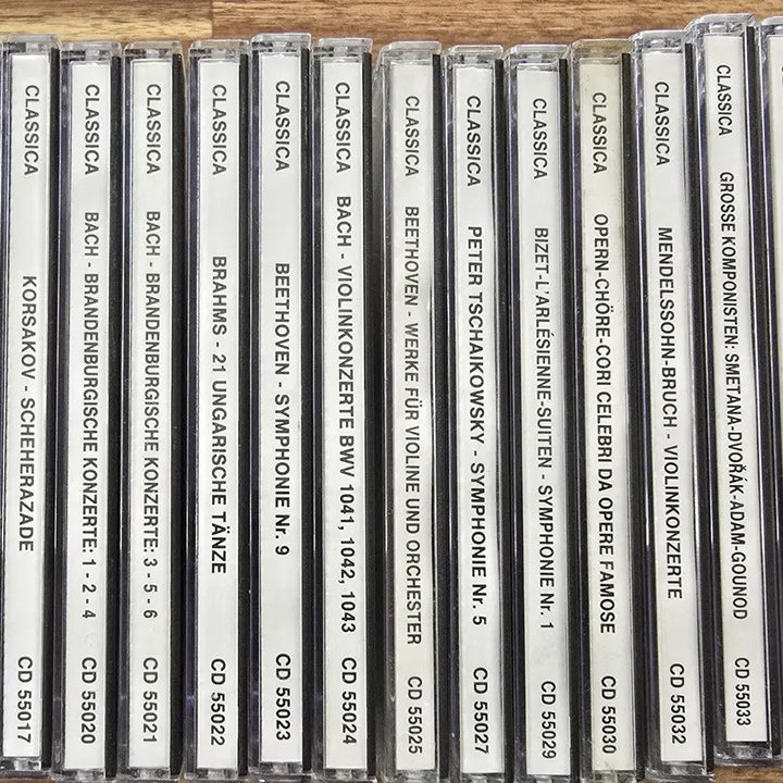 [BUNJANG] Classical Music CD Bundle Set (19 Discs) / 39 중고 개봉 CD 일괄판매 총 19개 (사용감/세월감/미세 스크래치 감안해 싸게 일괄 정리합니다).