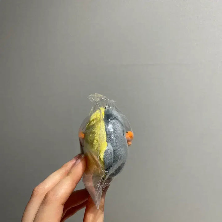 [BUNJANG] Kiiroitori Yellow Duck Double-Sided Tenori Plush / 양면 블랙 키이로이토리 돼병이 테노리