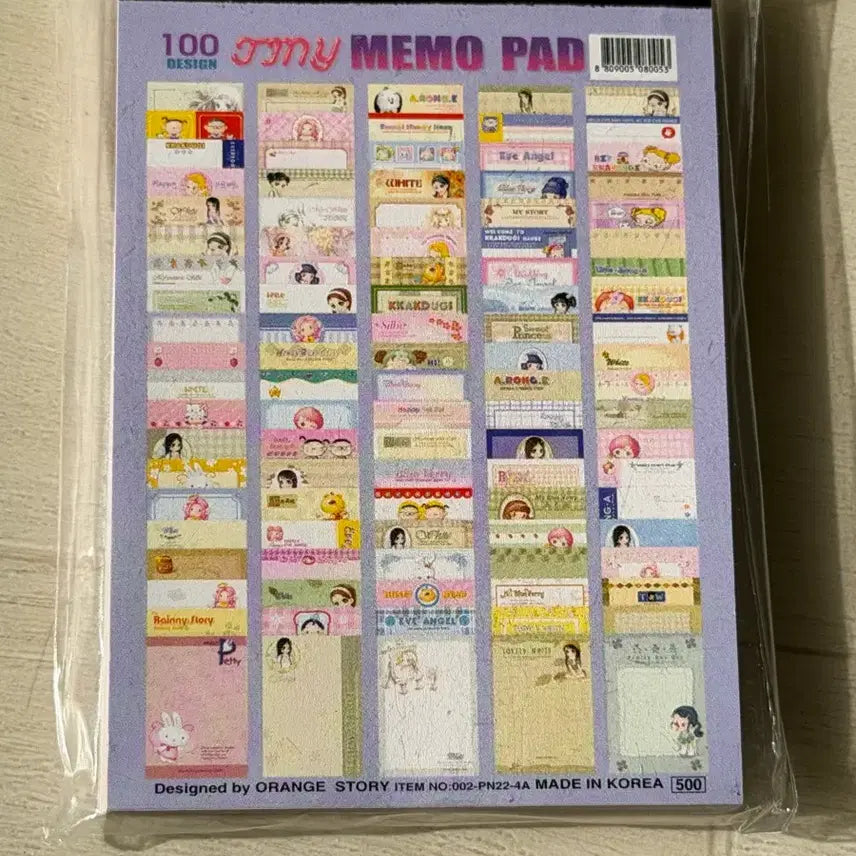 [BUNJANG] Orange Story Writing Paper Pad / 오렌지스토리 편지지 패드