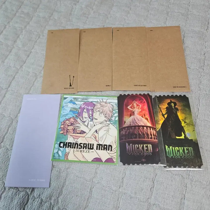 [BUNJANG] Chainsaw Man, Wicked Good OT, The Winning Goods Bundle / 체인소맨,위키드 포굿,더위닝 굿즈팝니다