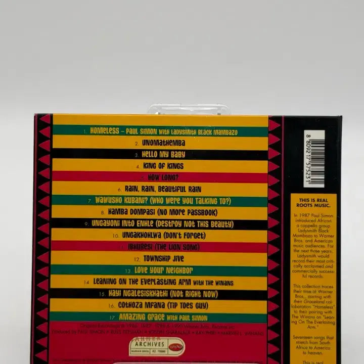 [BUNJANG] Ladysmith Black Mambazo The Warner Bros. Collection CD / [CD/A-] 레이디스미스 블랙 맘바조 Ladysmith Black Mambazo - The Warner Bros. Collection
