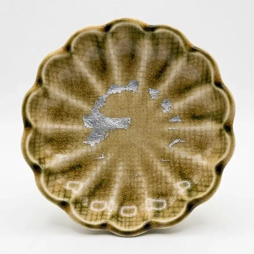 [BUNJANG] Seto Ware 5-Piece Serving Plate Set / 일본 세토야키 다식접시 5P셋트,차도구,다도구
