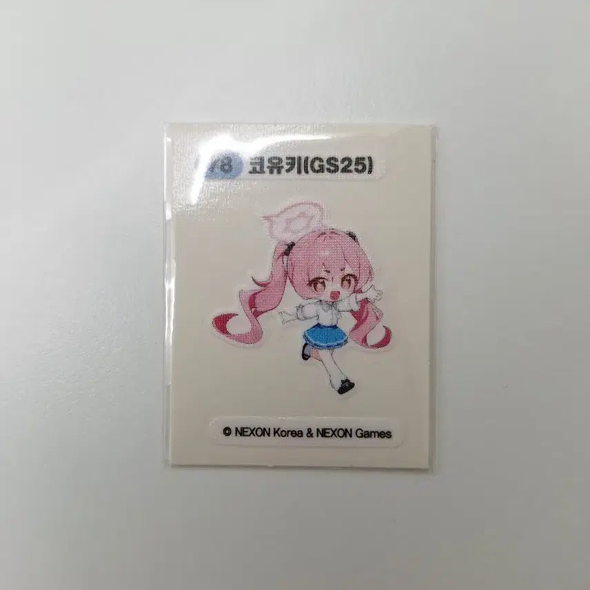 [BUNJANG] Blue Archive Kosuke "Ttippu" Seal / 블루아카이브 GS25 코유키 띠뿌 씰