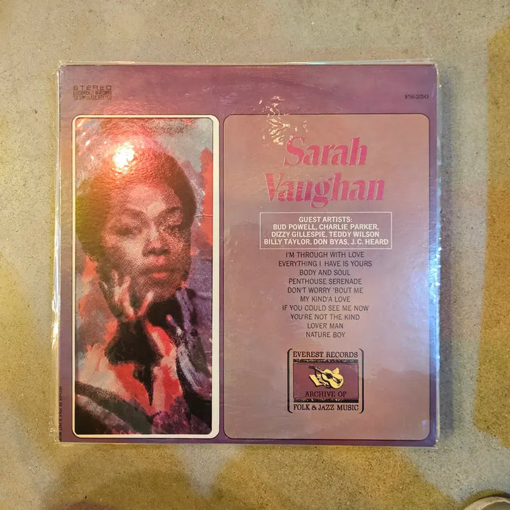 [BUNJANG] Sarah Vaughan "1018" Compilation Vinyl LP / 재즈 보컬리스트 사라 본(Sarah Vaughan)의 초기 명곡들을 집대성한 컴필레이션 바이닐 LP 앨범 Sarah Vaughan/1018