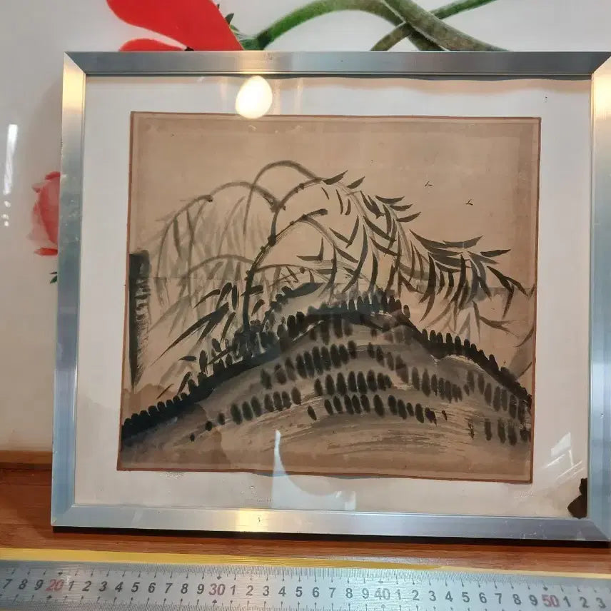 [BUNJANG] Framed Landscape Painting / 액자에 담긴 산수화 그림