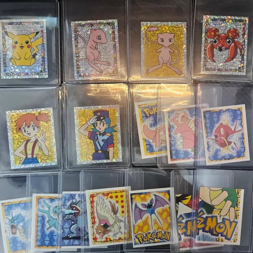 [BUNJANG] Pokemon 1999 Merlin Sticker Bundle Set (16 pcs) / 포켓몬스터 1999 멀린 스티커 16장 일괄