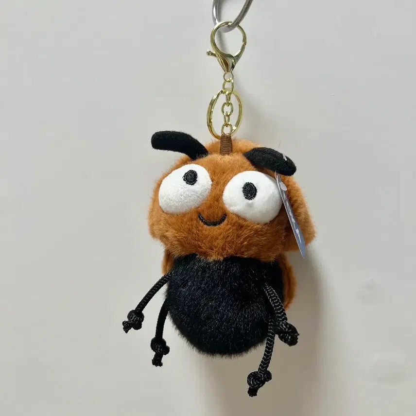 [BUNJANG] Ladybug Plush Keychain Charm / 새상품) 복실복실 무당벌레 인형 키링