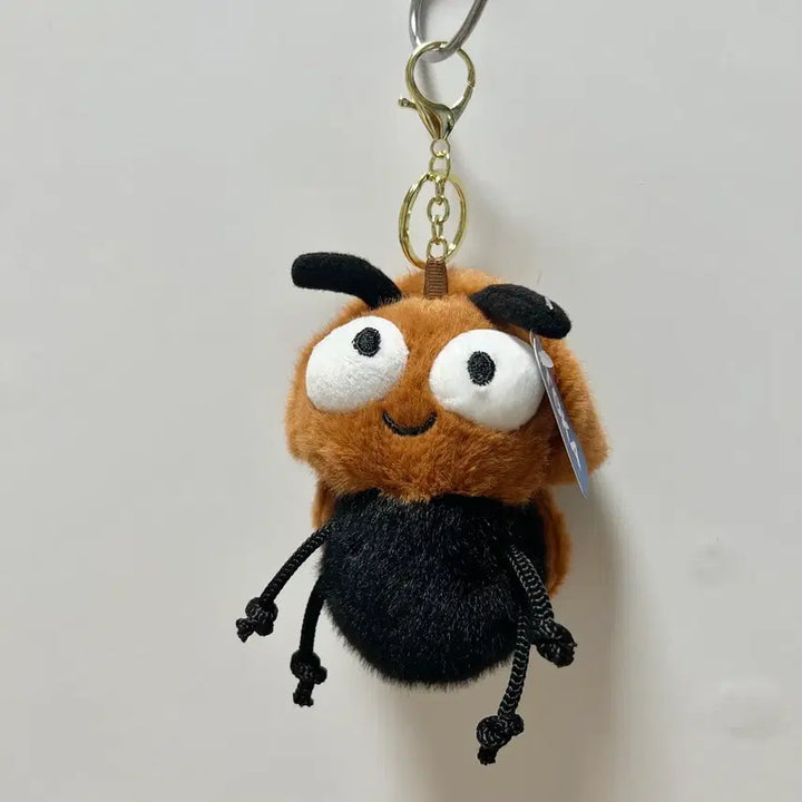 [BUNJANG] Ladybug Plush Keychain Charm / 새상품) 복실복실 무당벌레 인형 키링