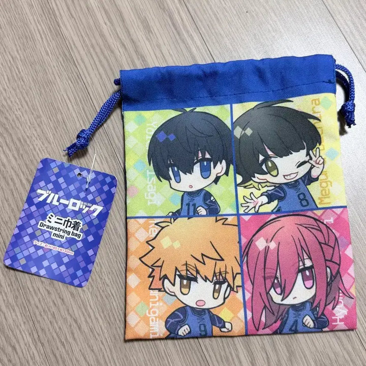 [BUNJANG] Blue Lock Drawstring Pouch / 새제품)블루록 복조리 조리개 파우치