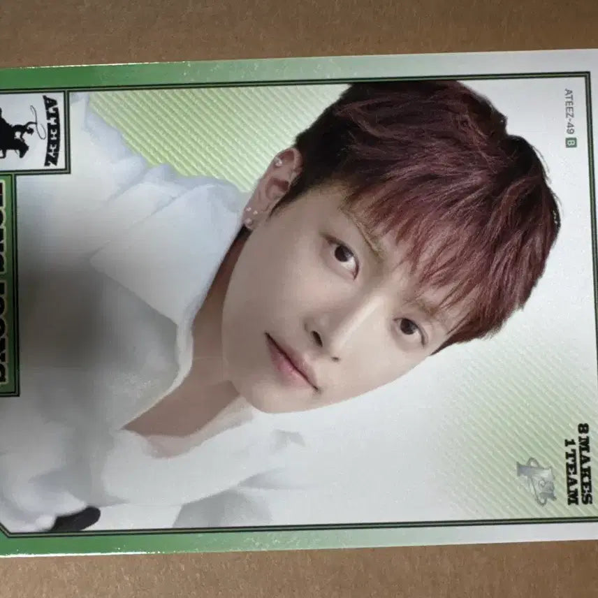 [BUNJANG] ATEEZ Mingi Photocard / 에이티즈 밈카 홍중