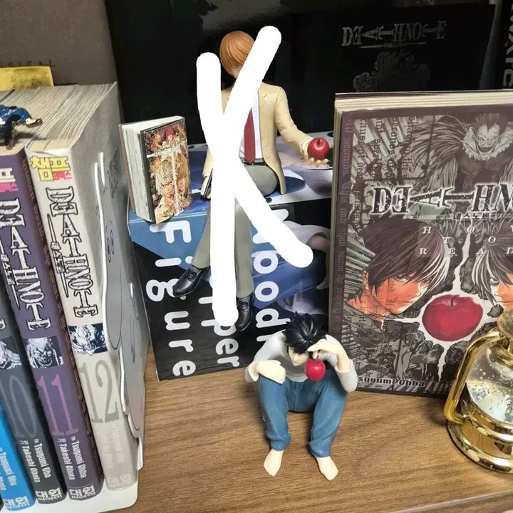 [BUNJANG] Death Note Ryuk L Noodle Stopper Figure / (박스o)데스노트 누들스토퍼 류자키 엘 누들스토퍼