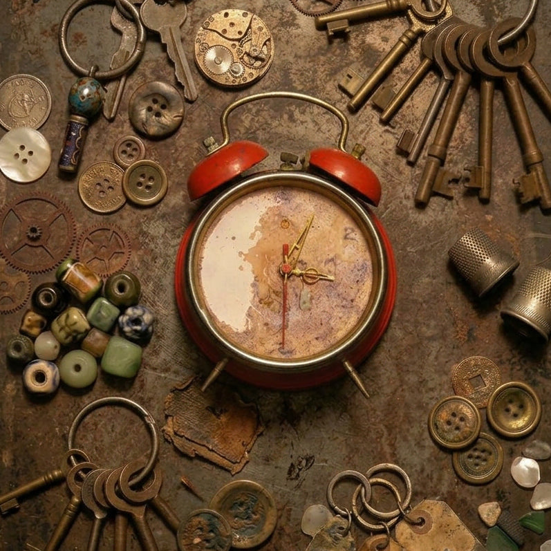 [BUNJANG] Vintage Antique Clock Display Item / 빈티지시계 엔틱시계 근대사 인테리어소품 빈티지소품 올드 엔틱소품 빈티지악세사리 디스플레이 클래식소품 수집품 레트로소품 UU