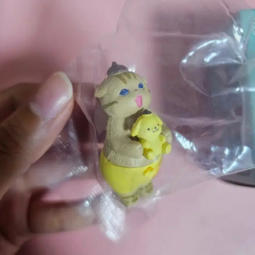 [BUNJANG] Sanrio Pompompurin Cat Mofusand Figure / 산리오 폼폼푸린 고양이 모프샌드 피규어