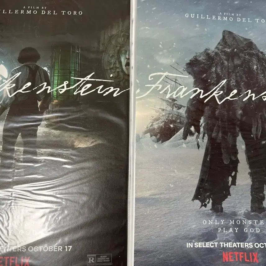 [BUNJANG] Frankenstein Movie Poster Set / 영화 <프랑켄슈타인> 포스터 세트