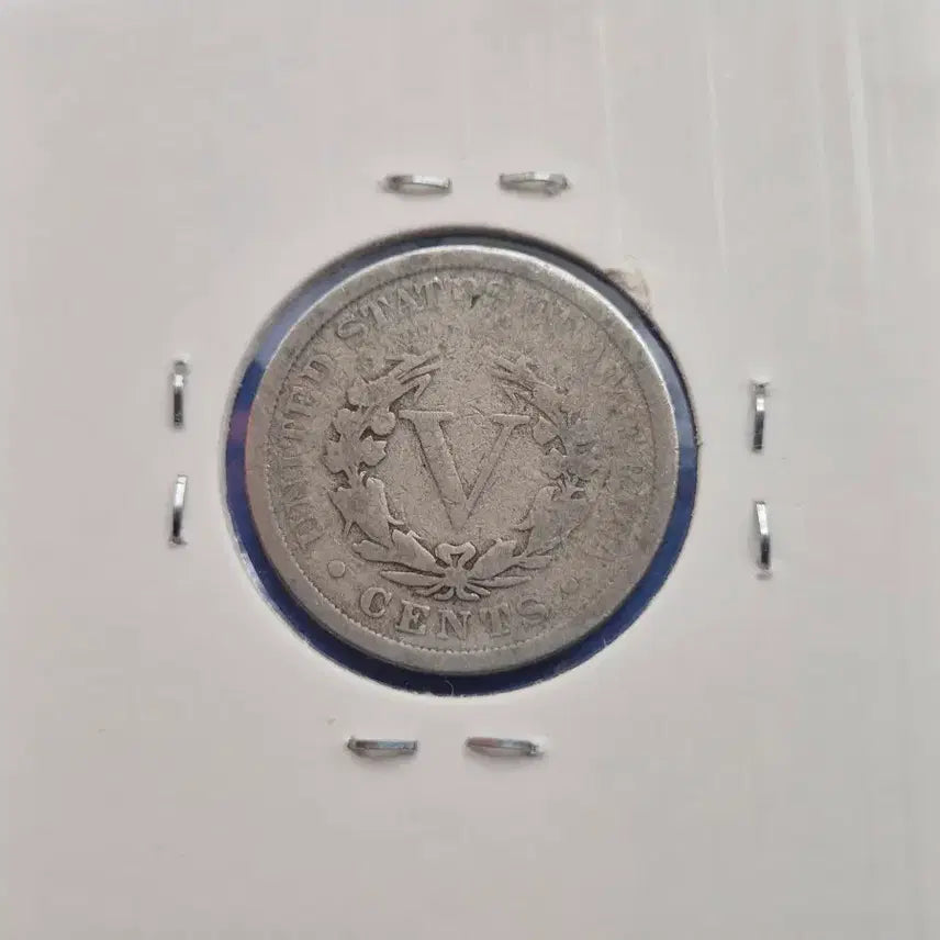 [BUNJANG] USA 1906 V Nickel Coin / 미국 1906년 V 니켈 주화
