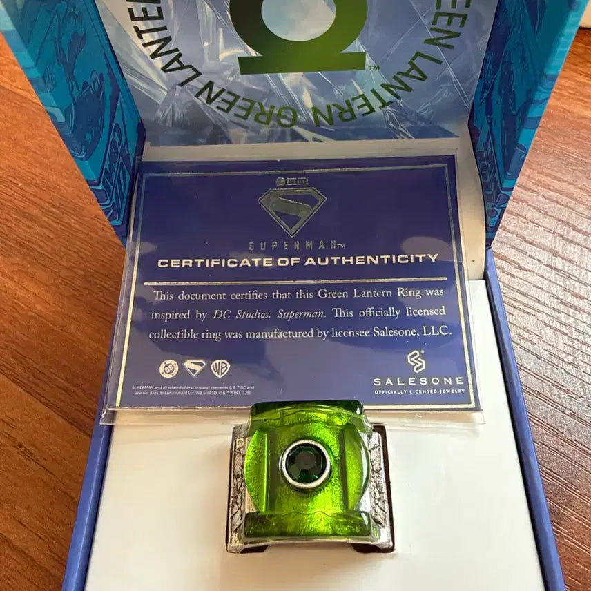 [BUNJANG] Green Lantern Guy Gardner Ring US Size 12 / 그린랜턴 반지