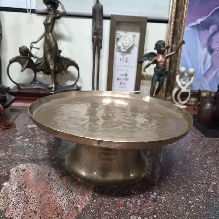 [BUNJANG] Antique Brass Soban Table / 골동품 놋 소반.ㅡ조선시대.