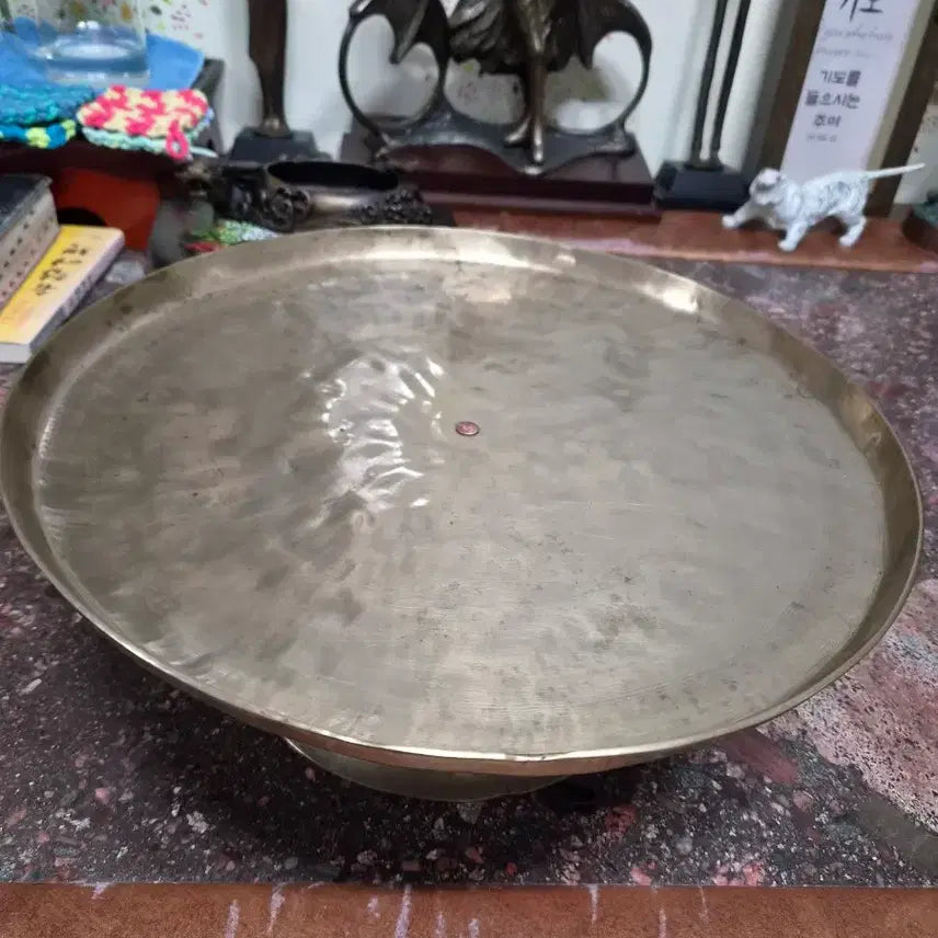 [BUNJANG] Antique Brass Soban Table / 골동품 놋 소반.ㅡ조선시대.