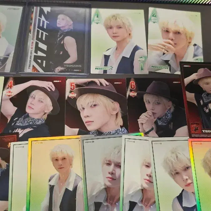 [BUNJANG] ATEEZ Yeosang 17-Piece Bundle Set / 테레카 에이티즈 ateez 여상 17종 일괄 팝니다.