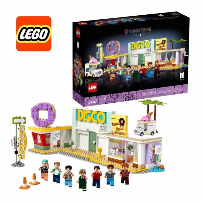 [BUNJANG] BTS Dynamite LEGO Set / 방탄소년단 다이너마이트 레고 – HALLYUSUPERSTORE