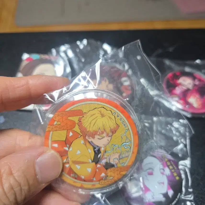 [BUNJANG] Demon Slayer Character Badge Set / 귀멸의 칼날 굿즈 뱃지 세트 ...