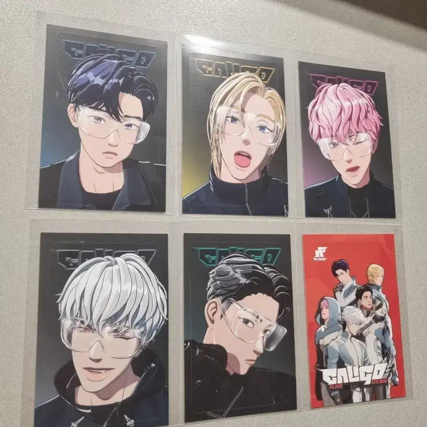 [BUNJANG] PLAVE Caligo2 Card Sticker Set / 플레이브 칼리고2 카드 스티커 세트