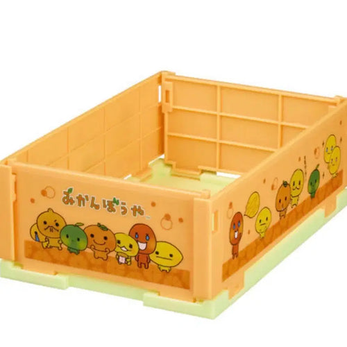 [BUNJANG] San-X Mini Folding Container (Mikangbowya Character) - Sealed / 산엑스 미니 접이식 컨테이너 미개봉 - 미깡보우야