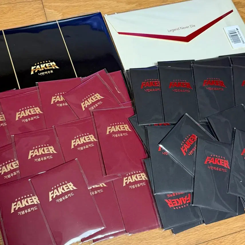 [BUNJANG] Faker Custom Stamp / Stamp Card Set / 페이커 나만의 우표 / 우표카드 양도