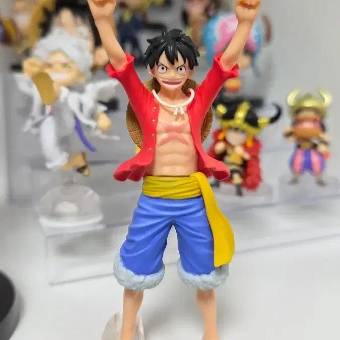 [BUNJANG] One Piece HG Gacha Monkey D. Luffy Figure / 원피스 HG 가챠 피규어 루피 ...