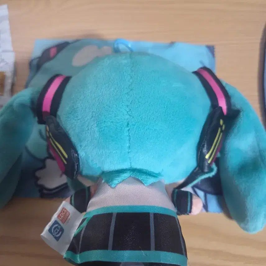 [BUNJANG] Hatsune Miku Twin Tail Plush Bingbing Doll / 하츠네 미쿠 트윈테일 플러시 ...