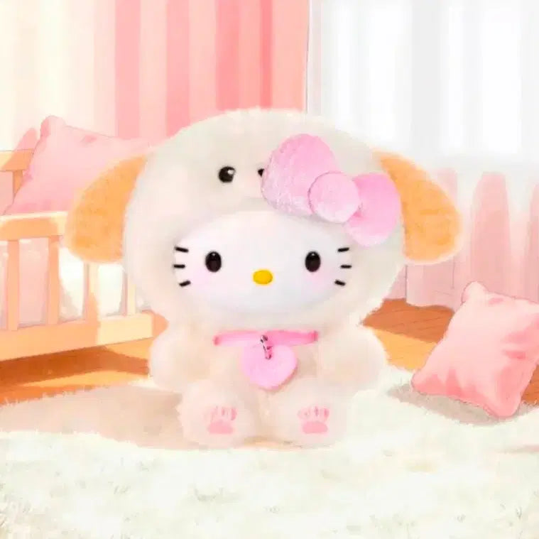 [BUNJANG] Sanrio x TOPTTOY Hello Kitty Puppy Party Doll Keychain - Mal ...