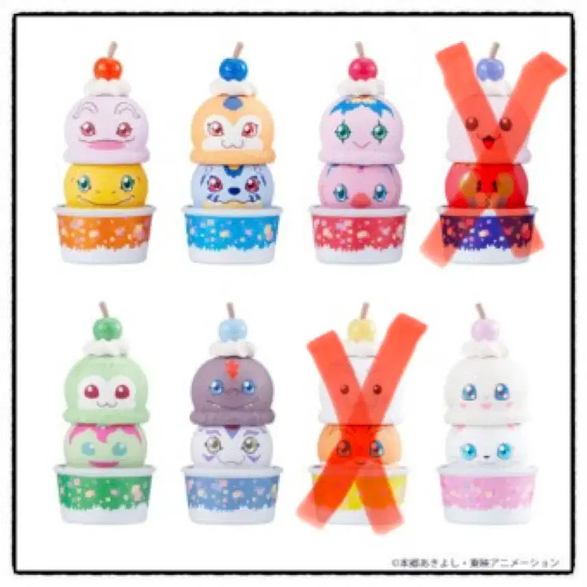 [BUNJANG] Digimon Tsum Tsum 6종 Bundle Set Figures / 디지몬 츠미첸 6종 일괄판매