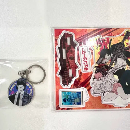 [BUNJANG] Chainsaw Man Jump Shop Devil by Gun, Denji, Power, Aki Acrylic Stand & Keyring / 체인소맨 점프샵 총의악마,덴지 파워 아키 아크릴 스탠드 및 키링.