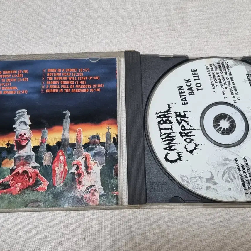[BUNJANG] Carnal Corpse Eaten Back to Life CD (Import) / [수입반] 카니발 콥스 - Eaten Back to Life 앨범 CD