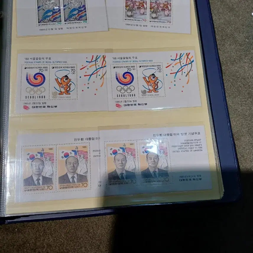 [BUNJANG] 1980s Small Sheet Bundle Set (33 Sheets) / 80년대 소형쉬트 33장일괄