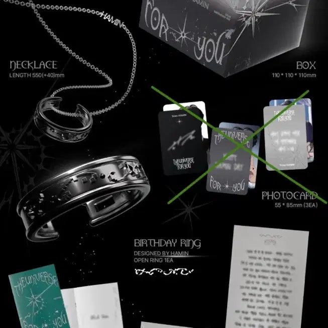 [BUNJANG] PLAVE Hamin Birthday Kit (Excluding Photocards) / 플레이브 하민 생일키트 포카제외 팝니다