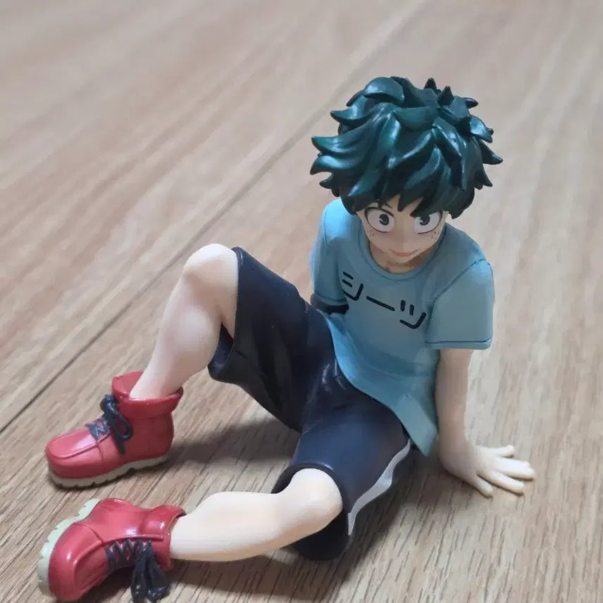 [BUNJANG] My Hero Academia Izuku Midoriya Tenohira Figure / [박스/발판o] 히 ...