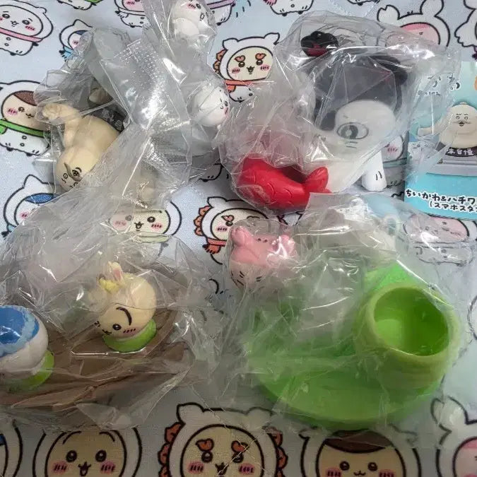 [BUNJANG] Chiikawa Mermaid Island Desktop Figure Gacha Set (4 Types ...
