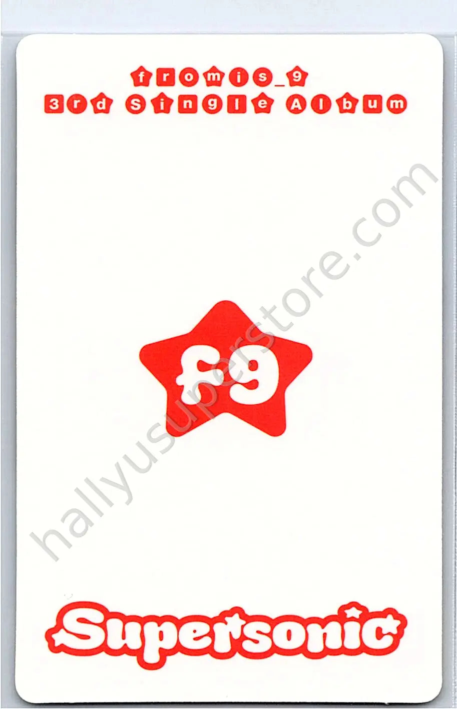 fromis_9 - Saerom - Supersonic album photocard weverse album version